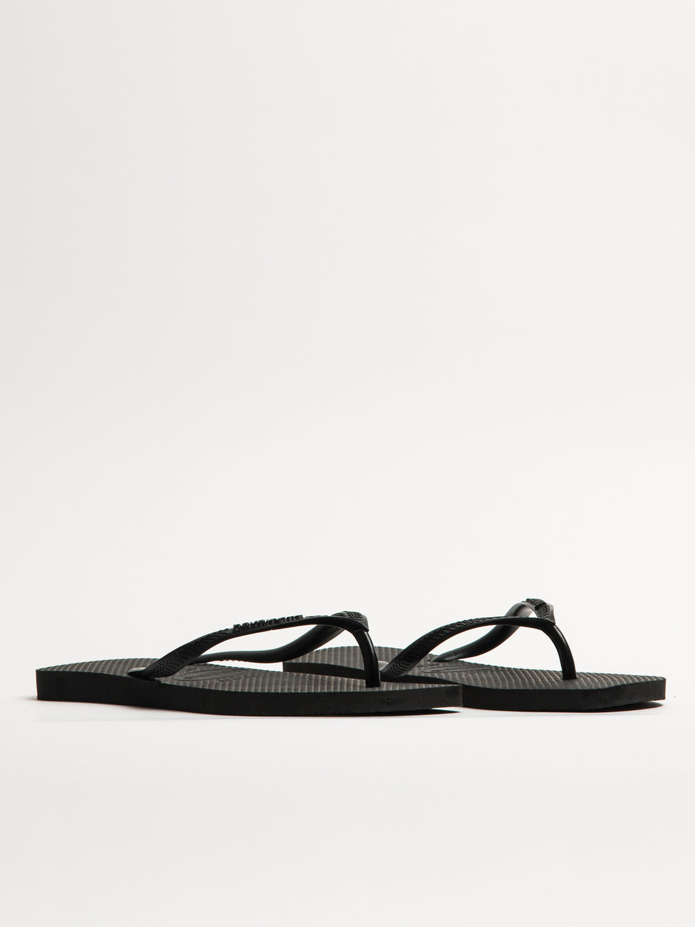 WOMENS HAVAIANAS SLIM SQUARE - BLACK