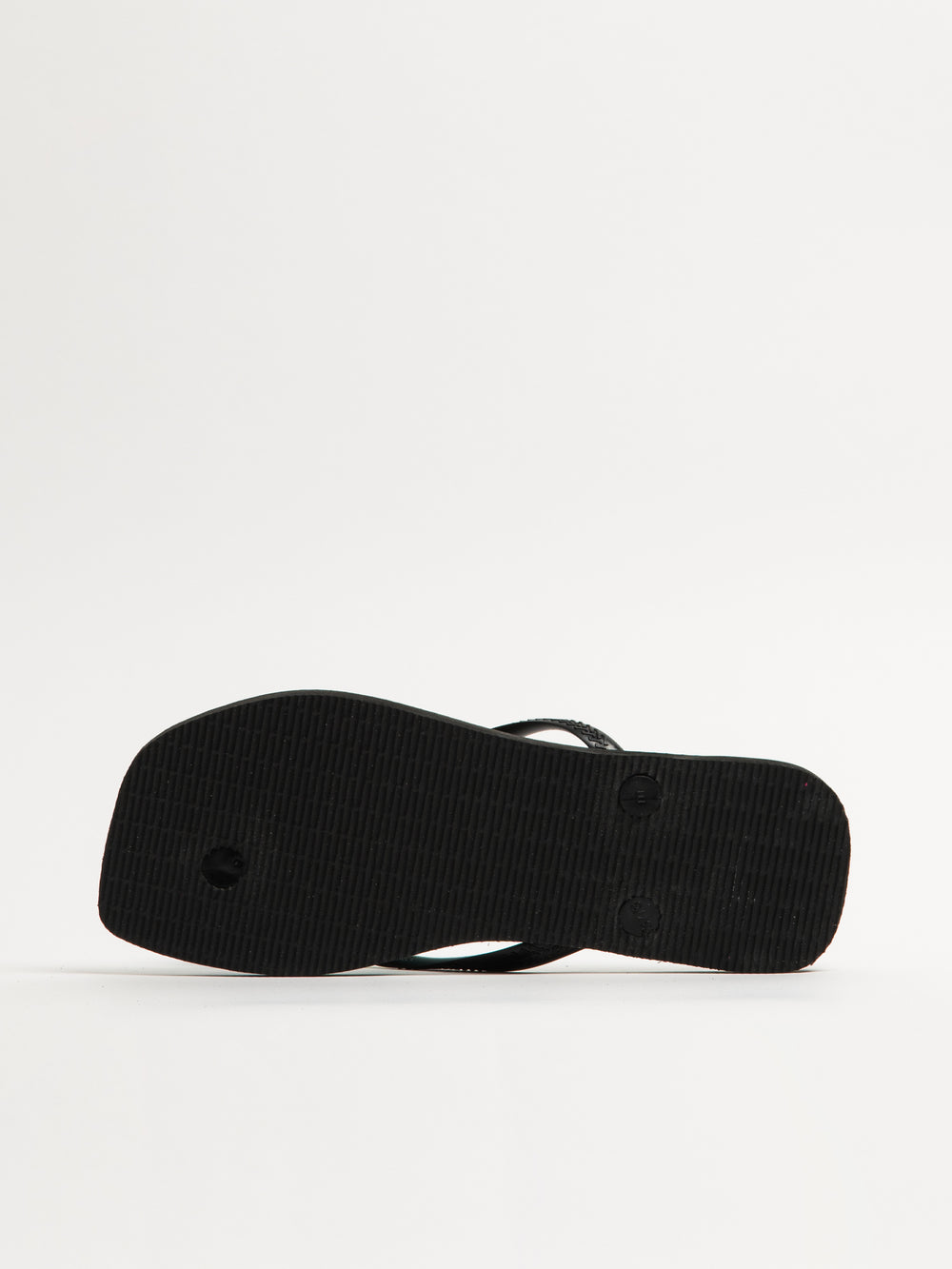 WOMENS HAVAIANAS SLIM SQUARE - BLACK