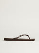 SANDALE HAVAIANAS SLIM CARRÉ FEMME -BRUN FONCÉ
