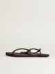 SANDALE HAVAIANAS SLIM CARRÉ FEMME -BRUN FONCÉ