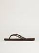 SANDALE HAVAIANAS SLIM CARRÉ FEMME -BRUN FONCÉ