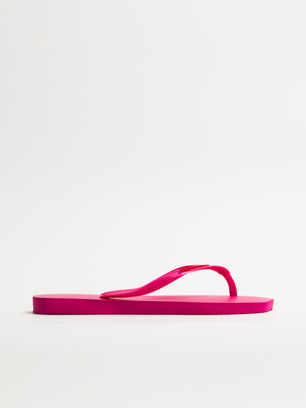 WOMENS HAVAIANAS SLIM SQUARE LOGO POP UP - ROSE