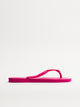 HAVAIANAS WOMENS HAVAIANAS SLIM SQUARE LOGO POP UP - ROSE - Boathouse