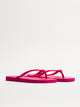 HAVAIANAS WOMENS HAVAIANAS SLIM SQUARE LOGO POP UP - ROSE - Boathouse