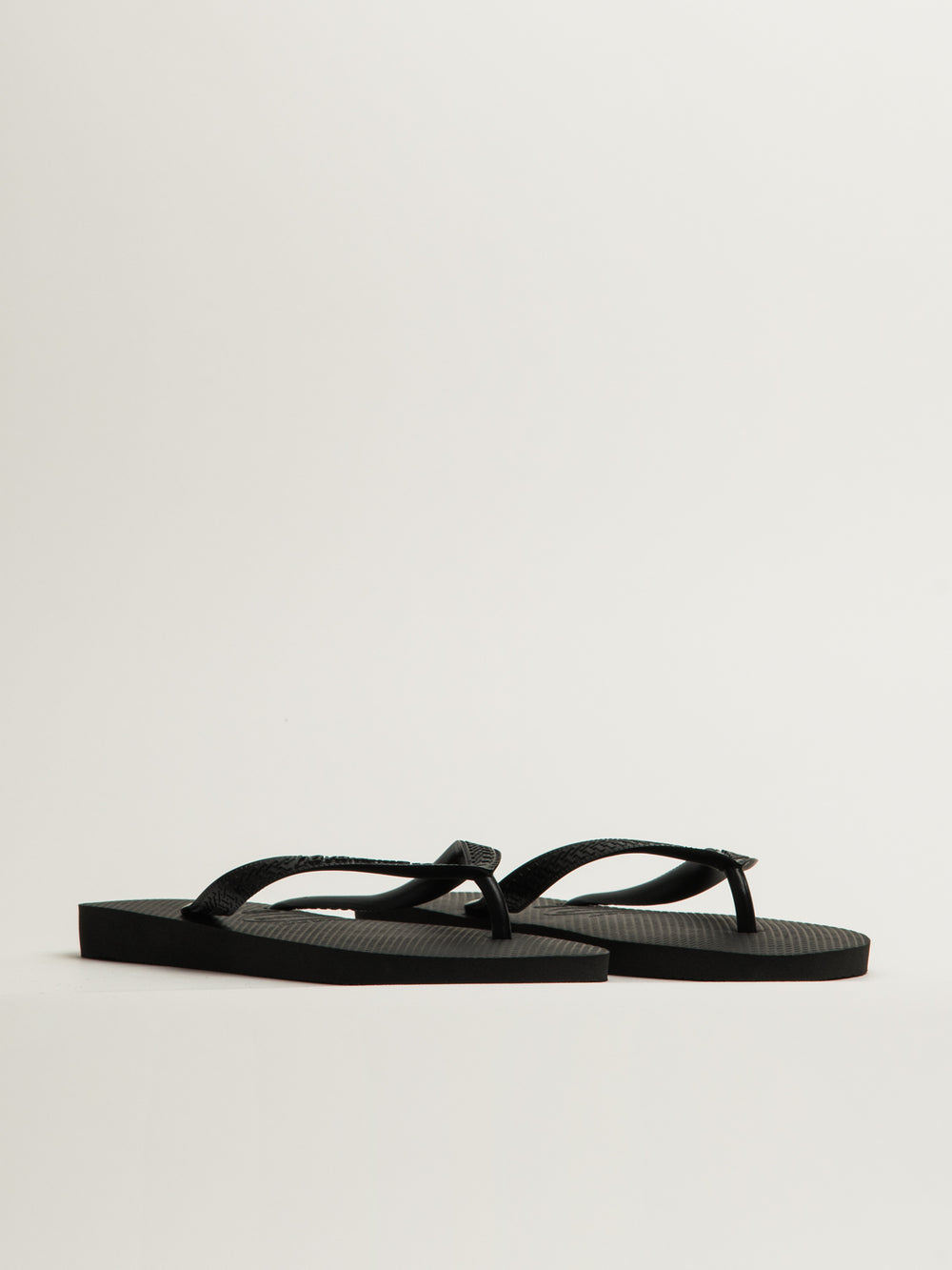 MENS HAVAIANAS TOP SANDALS - BLACK