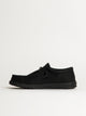 HEYDUDE MENS HEYDUDE WALLY FUNK MONO SLIP-ON - BLACK - Boathouse