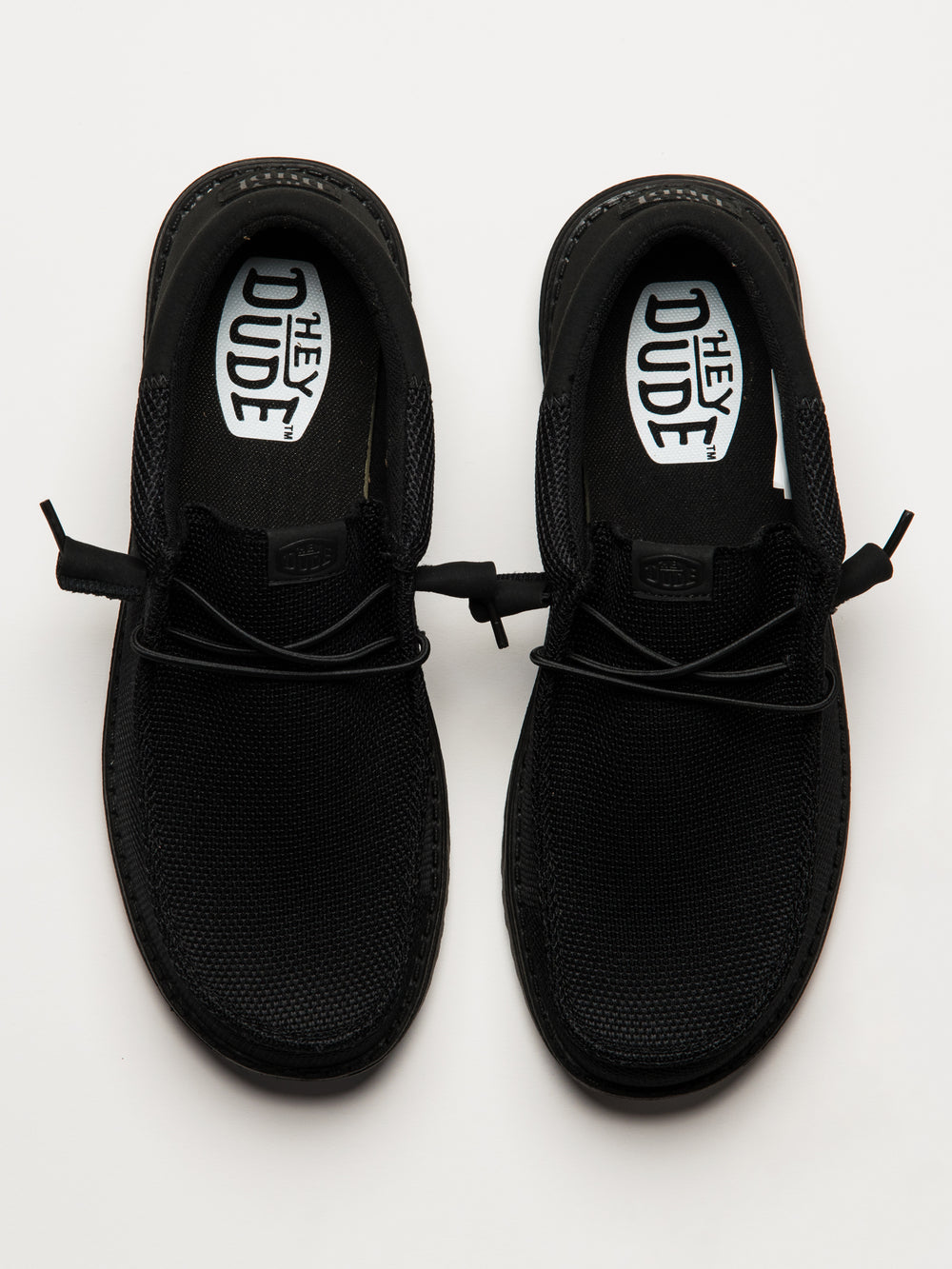 MENS HEYDUDE WALLY FUNK MONO SLIP-ON - BLACK