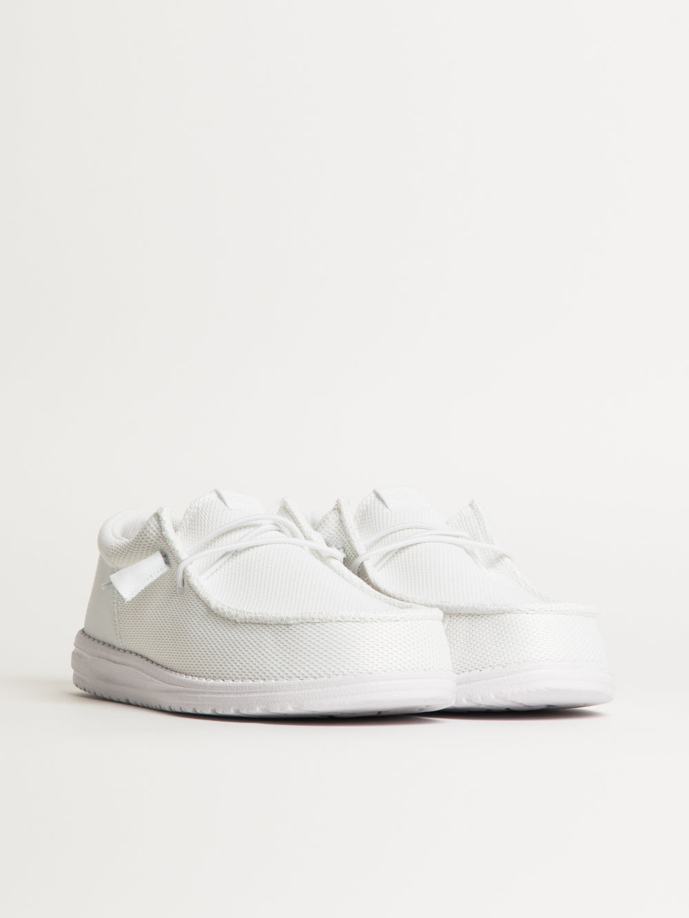HEYDUDE WALLY FUNK MONO SLIP-ON POUR HOMMES - BLANC