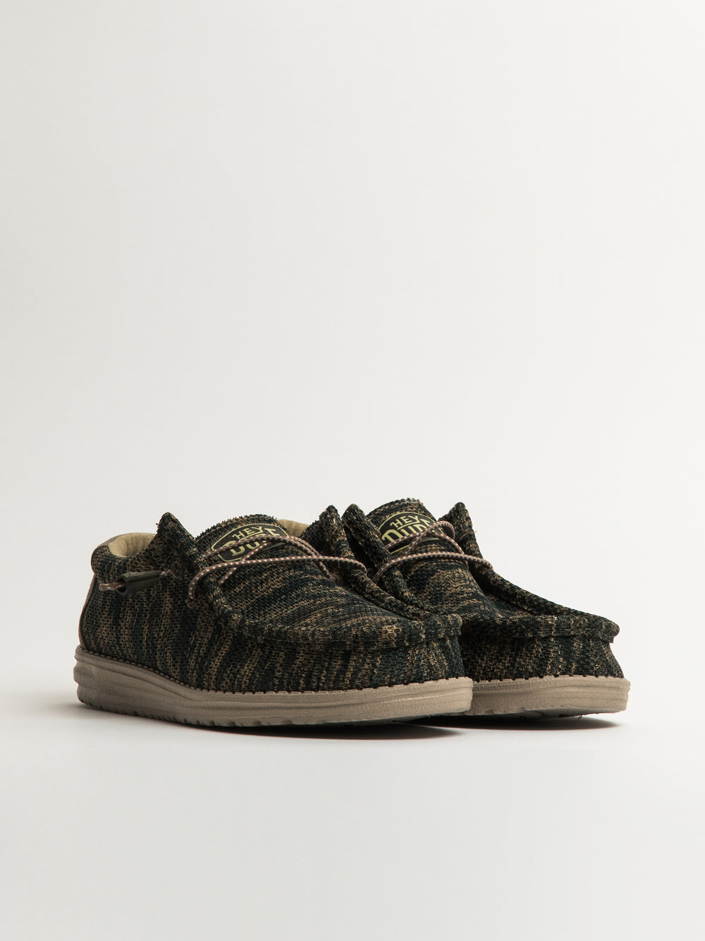 MENS HEYDUDE WALLY SOX WOODLAND CAMO