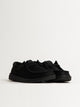 HEYDUDE WOMENS HEYDUDE WENDY FUNK MONO SNEAKER - BLACK - Boathouse