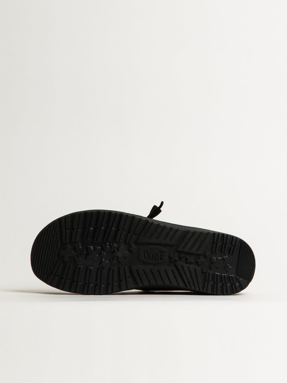 WOMENS HEYDUDE WENDY FUNK MONO SNEAKER - BLACK