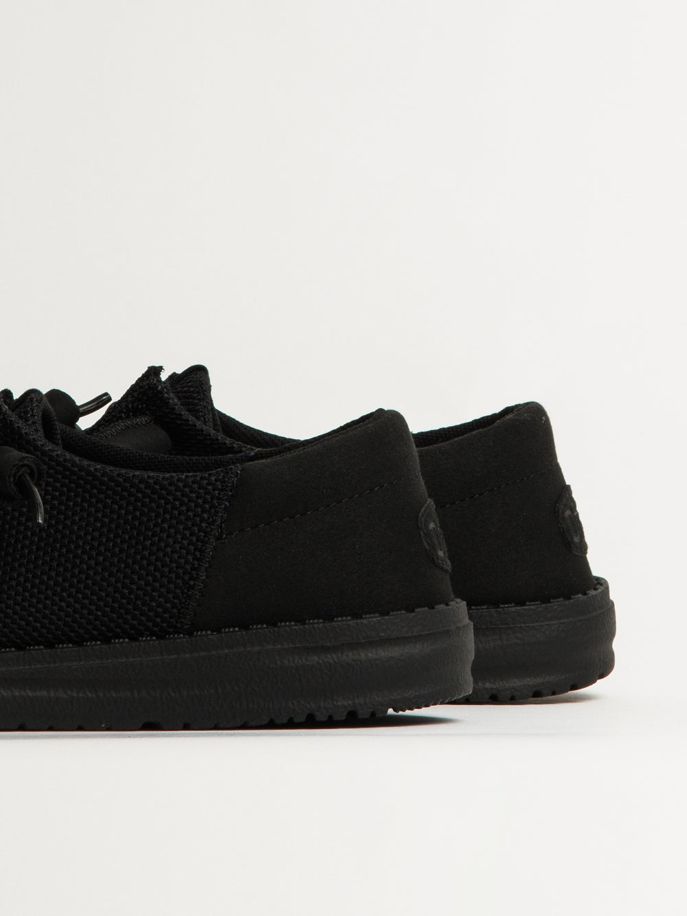 WOMENS HEYDUDE WENDY FUNK MONO SNEAKER - BLACK