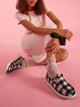 HEYDUDE WOMENS HEYDUDE WENDY BUFFALO PLAID - BLACK/PINK - Boathouse