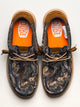 MENS HEYDUDE WALLY MOSSY OAK - CAMO
