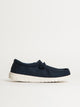HEYDUDE KIDS HEYDUDE WALLY YOUTH STRETCH CANVAS - NAVY - Boathouse