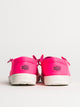 HEYDUDE KIDS HEYDUDE WENDY YOUTH STRTECH CANVAS - PINK - Boathouse