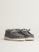 HEY DUDE WOMENS HEY DUDE WENDY STRETCH SOX SNEAKER - LIGHT GREY - Boathouse