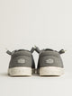 HEY DUDE WOMENS HEY DUDE WENDY STRETCH SOX SNEAKER - LIGHT GREY - Boathouse