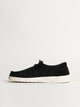 HEYDUDE WOMENS HEYDUDE WENDY STRETCH SOX SNEAKER - BLACK/WHITE - Boathouse