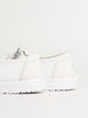 WOMENS HEYDUDE WENDY STRETCH SOX SNEAKER - WHITE