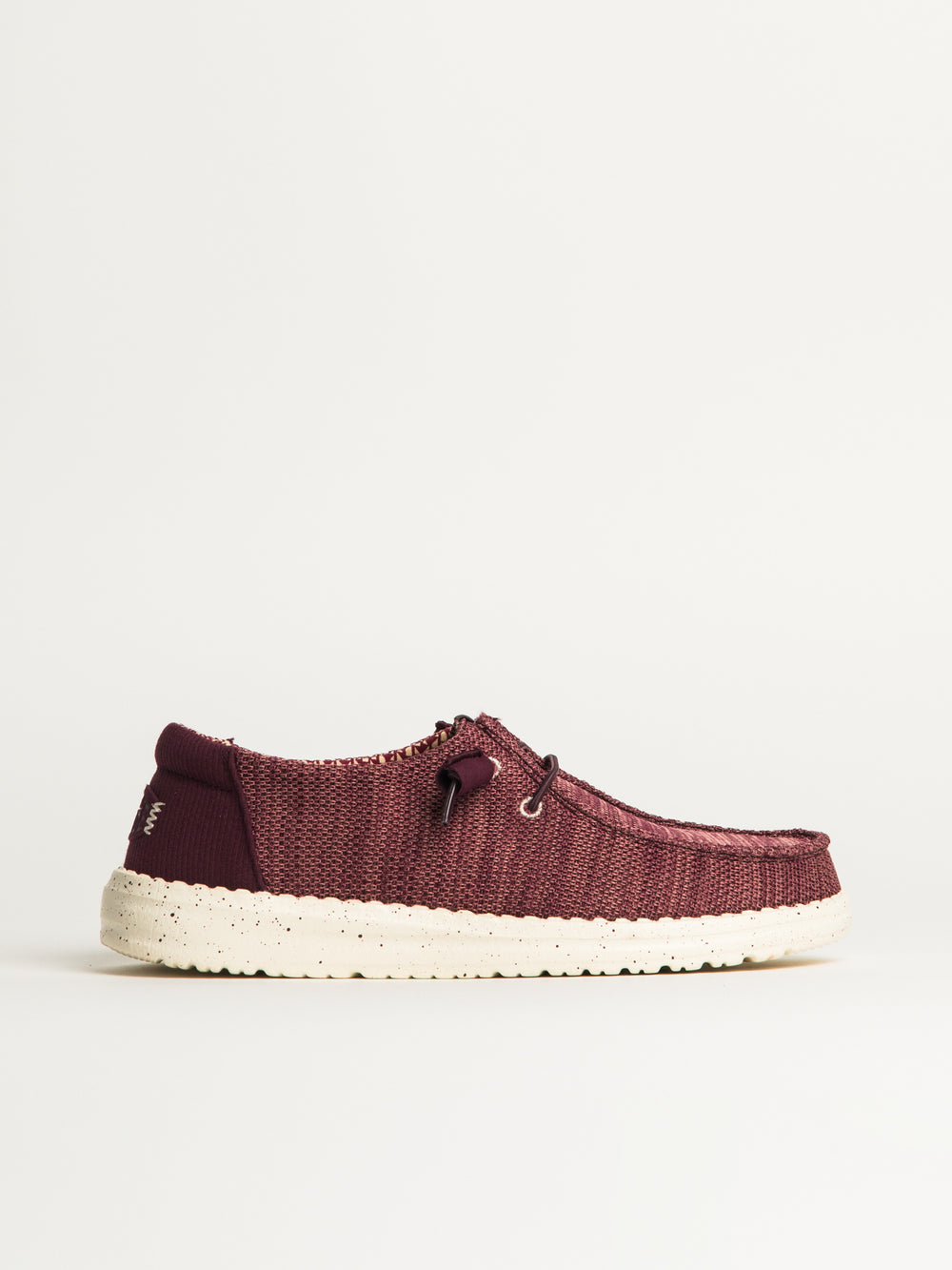 HEYDUDE WENDY STRETCH SOX FEMME - BORDEAUX
