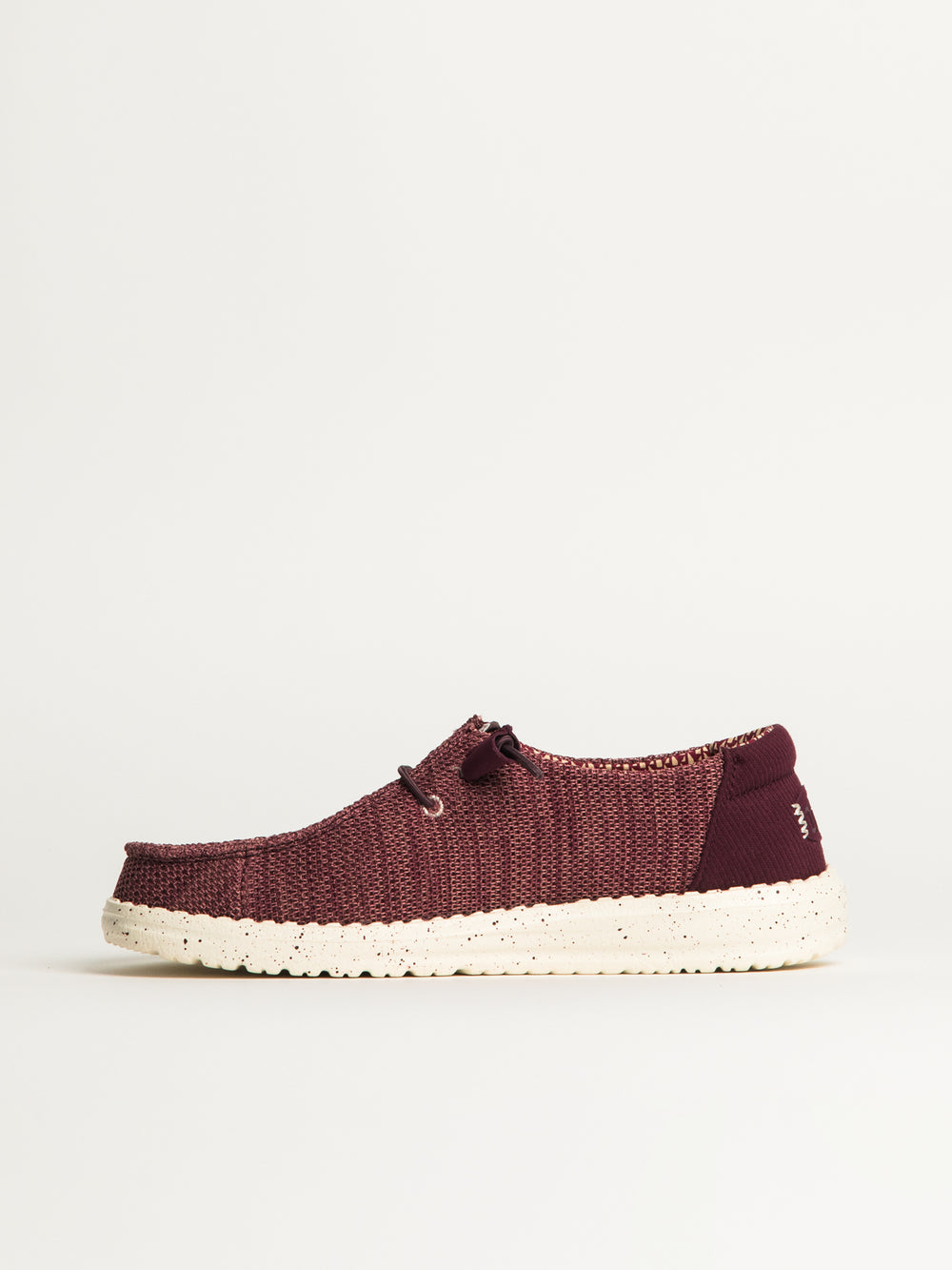 HEYDUDE WENDY STRETCH SOX FEMME - BORDEAUX