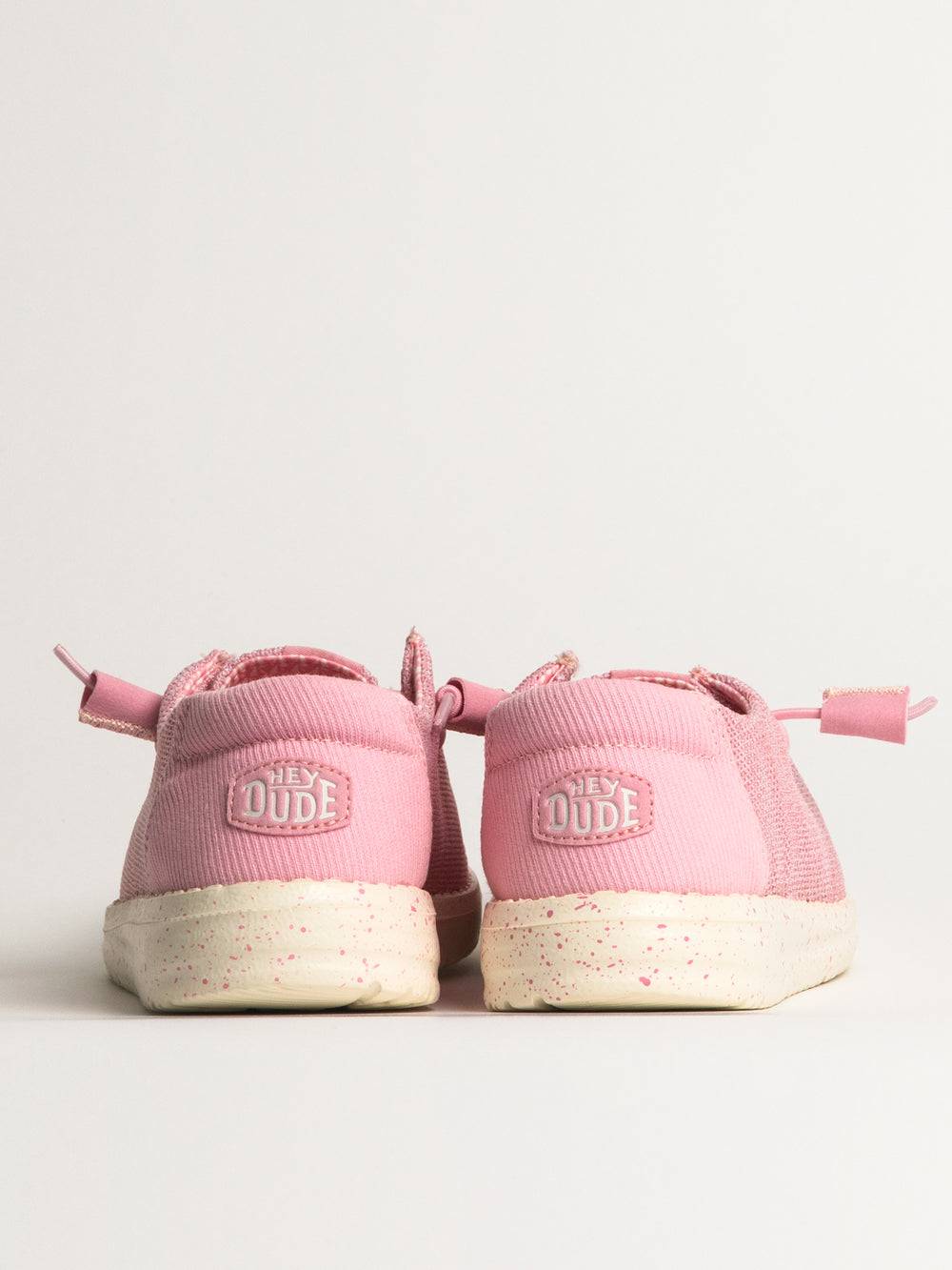 HEYDUDE WOMENS HEYDUDE WENDY STRETCH SOX SNEAKER - ROSETTE - Boathouse