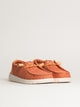 HEYDUDE WOMENS HEYDUDE WENDY STRETCH SOX SNEAKER - PEACH - Boathouse