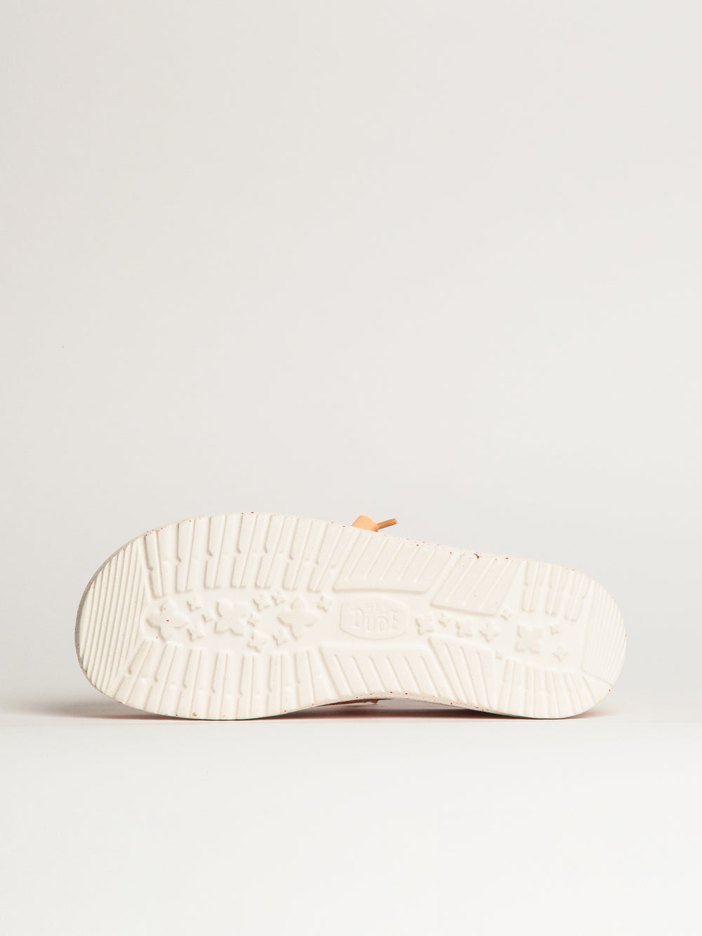 WOMENS HEYDUDE WENDY STRETCH SOX SNEAKER - PEACH