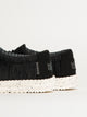 HEYDUDE MENS HEYDUDE WALLY STRETCH SOX SLIP-ON - BLACK/WHITE - Boathouse