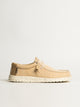 HEYDUDE MENS HEYDUDE WALLY STRETCH SOX SLIP-ON - IRISH CREME - Boathouse