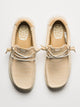 HEYDUDE MENS HEYDUDE WALLY STRETCH SOX SLIP-ON - IRISH CREME - Boathouse