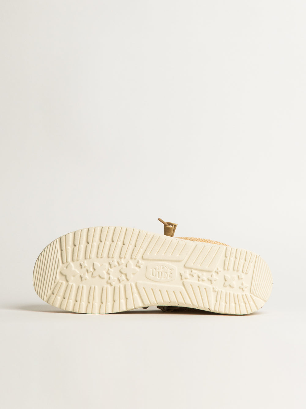 MENS HEYDUDE WALLY STRETCH SOX SLIP-ON - IRISH CREME