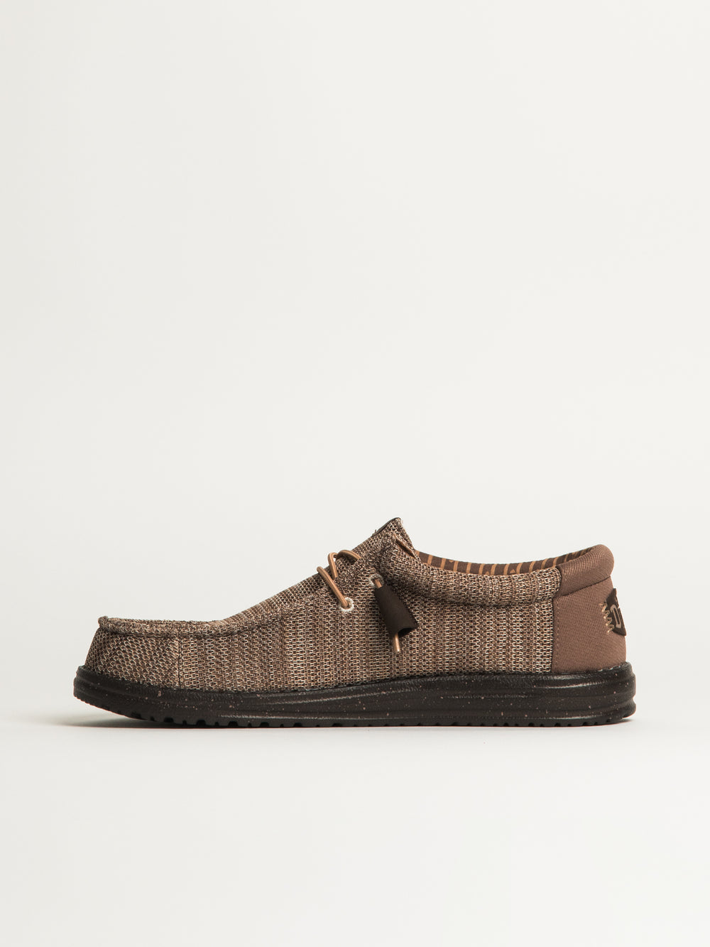 MENS HEYDUDE WALLY STRETCH SOX - TAUPE