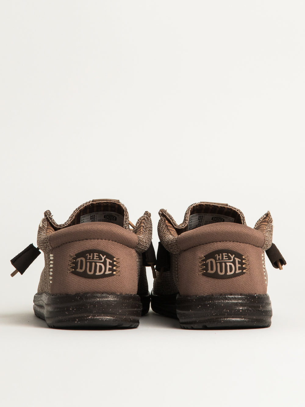 MENS HEYDUDE WALLY STRETCH SOX - TAUPE