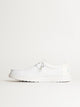 HEYDUDE MENS HEYDUDE WALLY STRETCH SOX SLIP-ON - WHITE - Boathouse