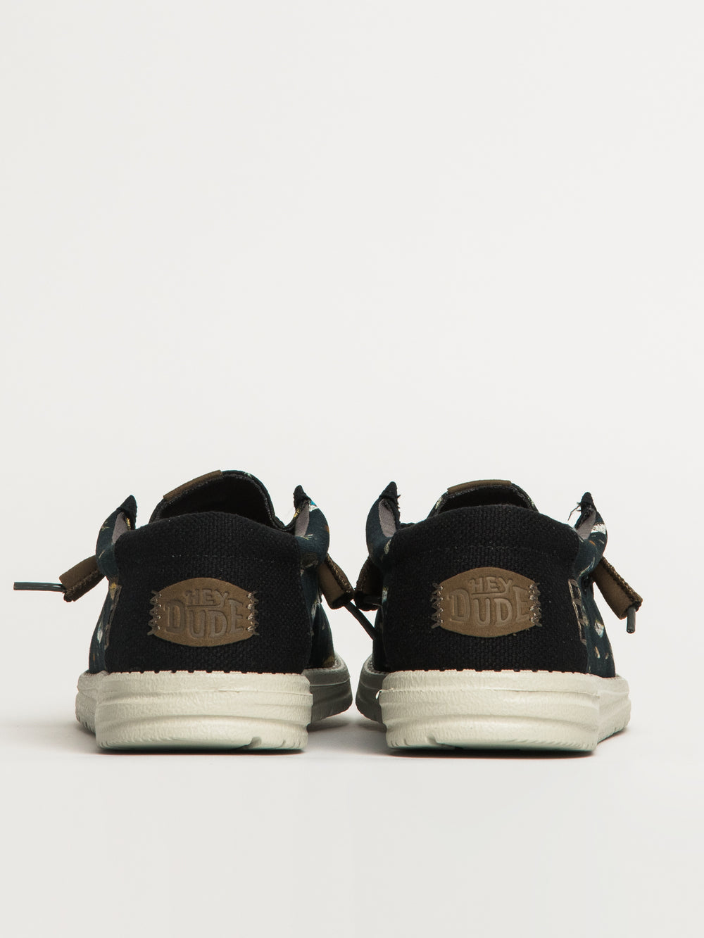 MENS HEYDUDE WALLY MARLIN SLIP-ON - BLACK