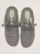MENS HEYDUDE WALLY SLIP-ON STRTCH SOX