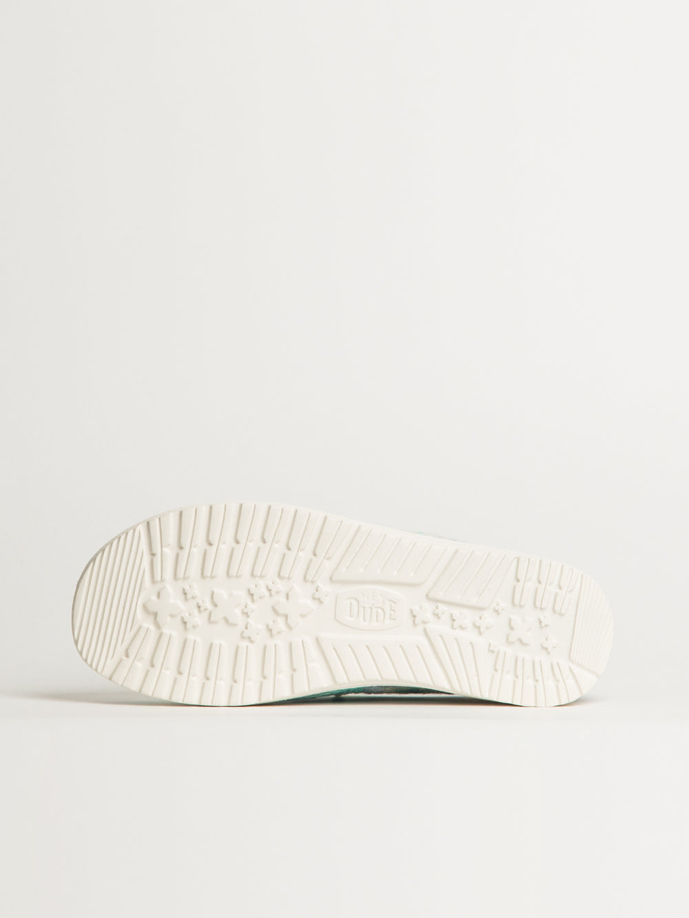 WOMENS HEYDUDE WENDY COTTAGE CROCHET SNEAKER - BLUE