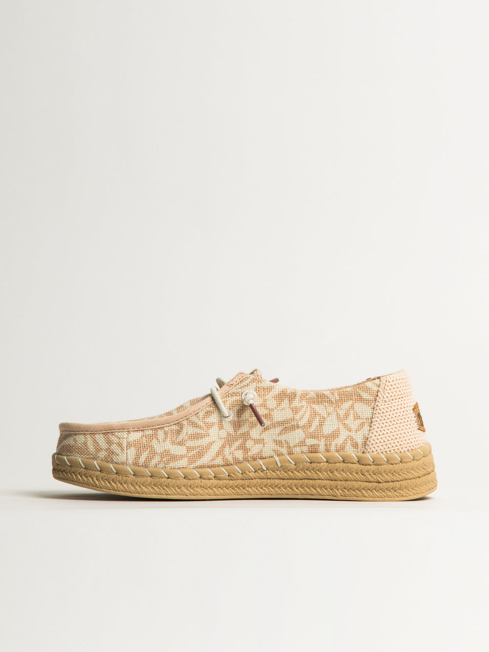 WOMENS HEYDUDE WENDY RETRO PALM ESPADRILLE