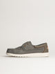 HEY DUDE MENS HEY DUDE WALLY CRUZ STRETCH CANVAS - GREY - Boathouse