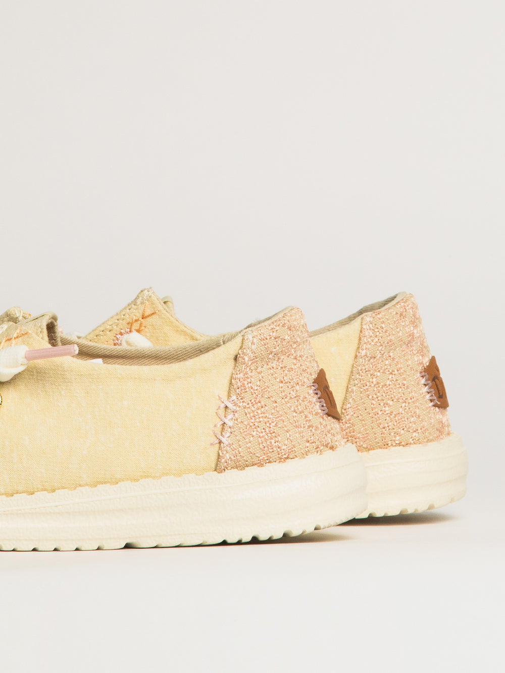 WOMENS HEY DUDE WENDY BREAK SURF JERSEY SNEAKER - BONE