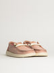 HEYDUDE WOMENS HEYDUDE WENDY BREAK SURF JERSEY SNEAKER - ROSE - Boathouse