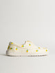HEY DUDE WOMENS HEY DUDE WENDY CRU EMBROIDERED LEMONS - Boathouse