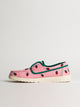 HEY DUDE WOMENS HEY DUDE WENDY CRU EMBROIDERED STRAWBERRY - PINK - Boathouse
