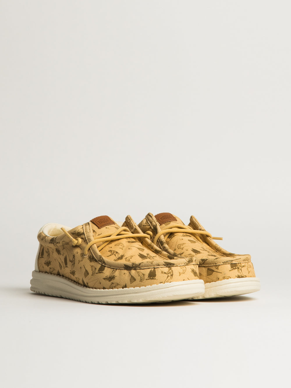 MENS HEYDUDE WALLY FLY FISHING - TAN