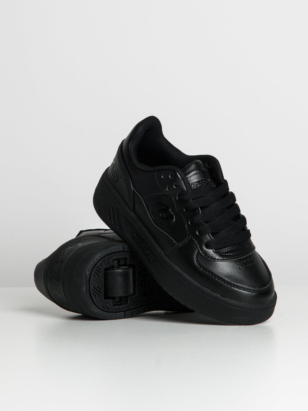 KIDS HEELYS REZERVE LOW TRIPLE BLACK - CLEARANCE