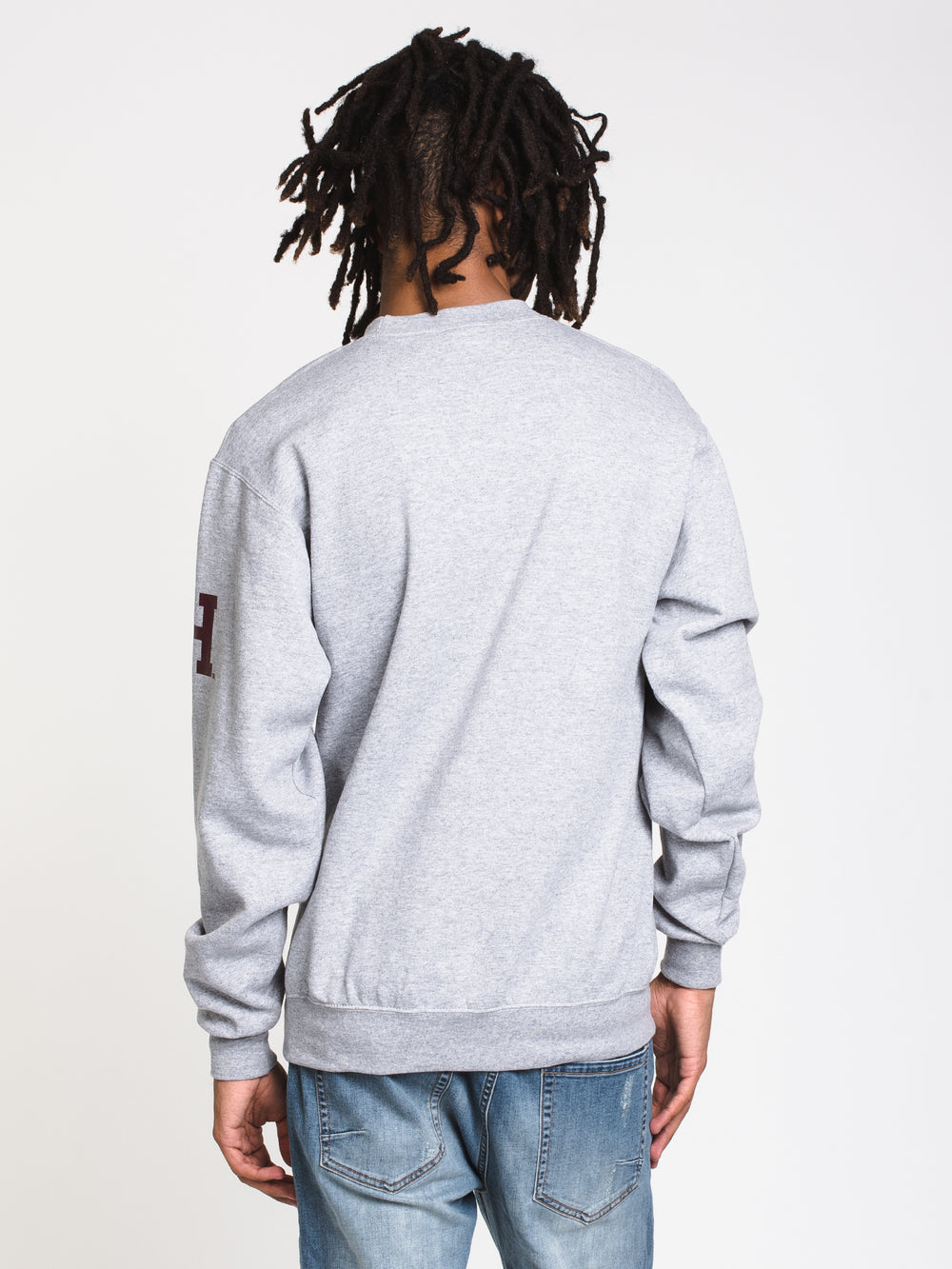 CHAMPION ECO POWERBLEND HARVARD UNIVERSITY CREWNECK SWEATER - CLEARANCE