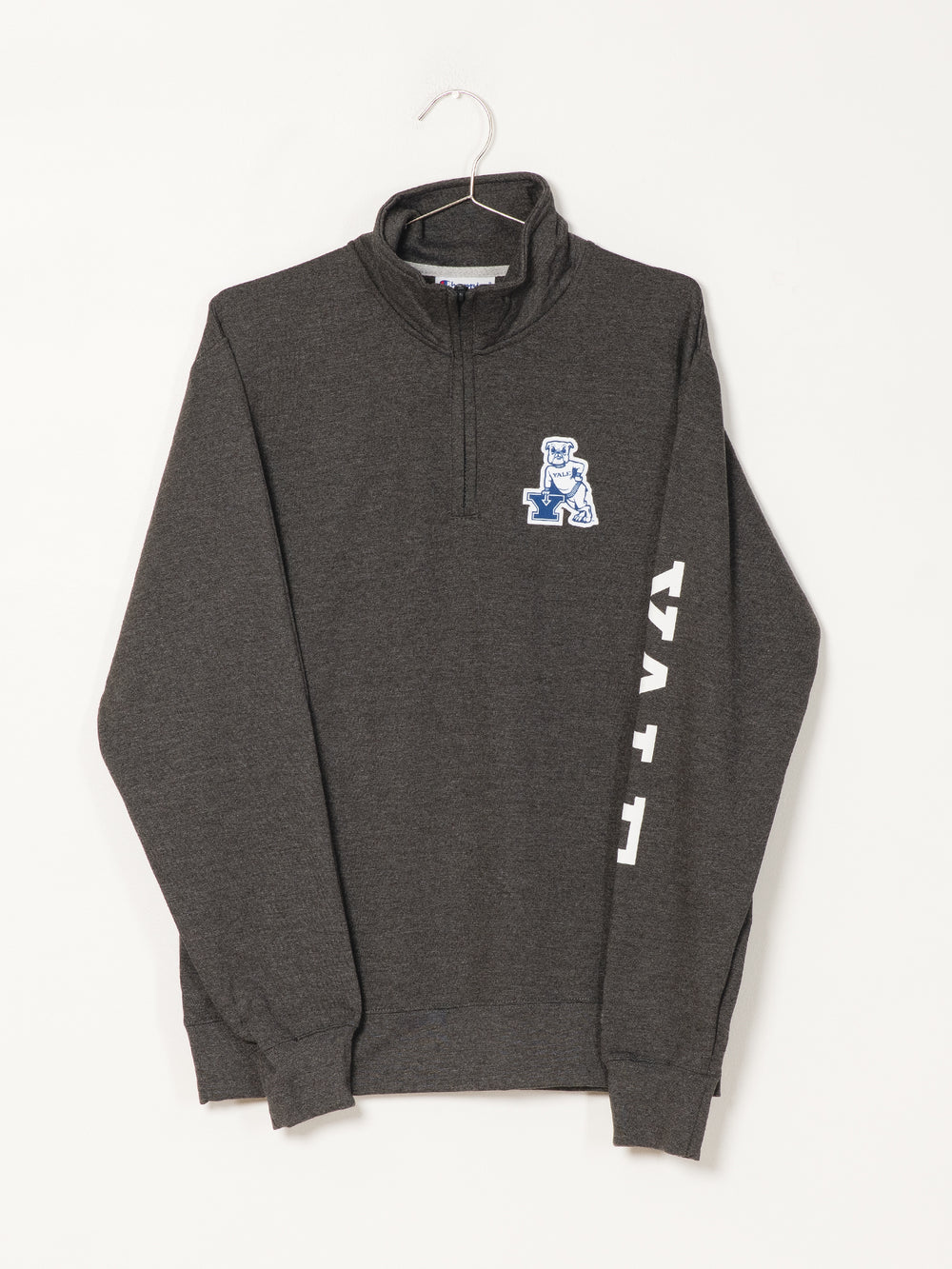 CHAMPION 1/4 ZIP YALE UNIVERSITY SWEATER - CLEARANCE