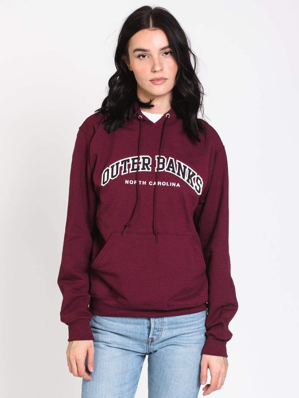 CHANDAIL À CAPUCHE BRODÉ BANKS POUR HOMME